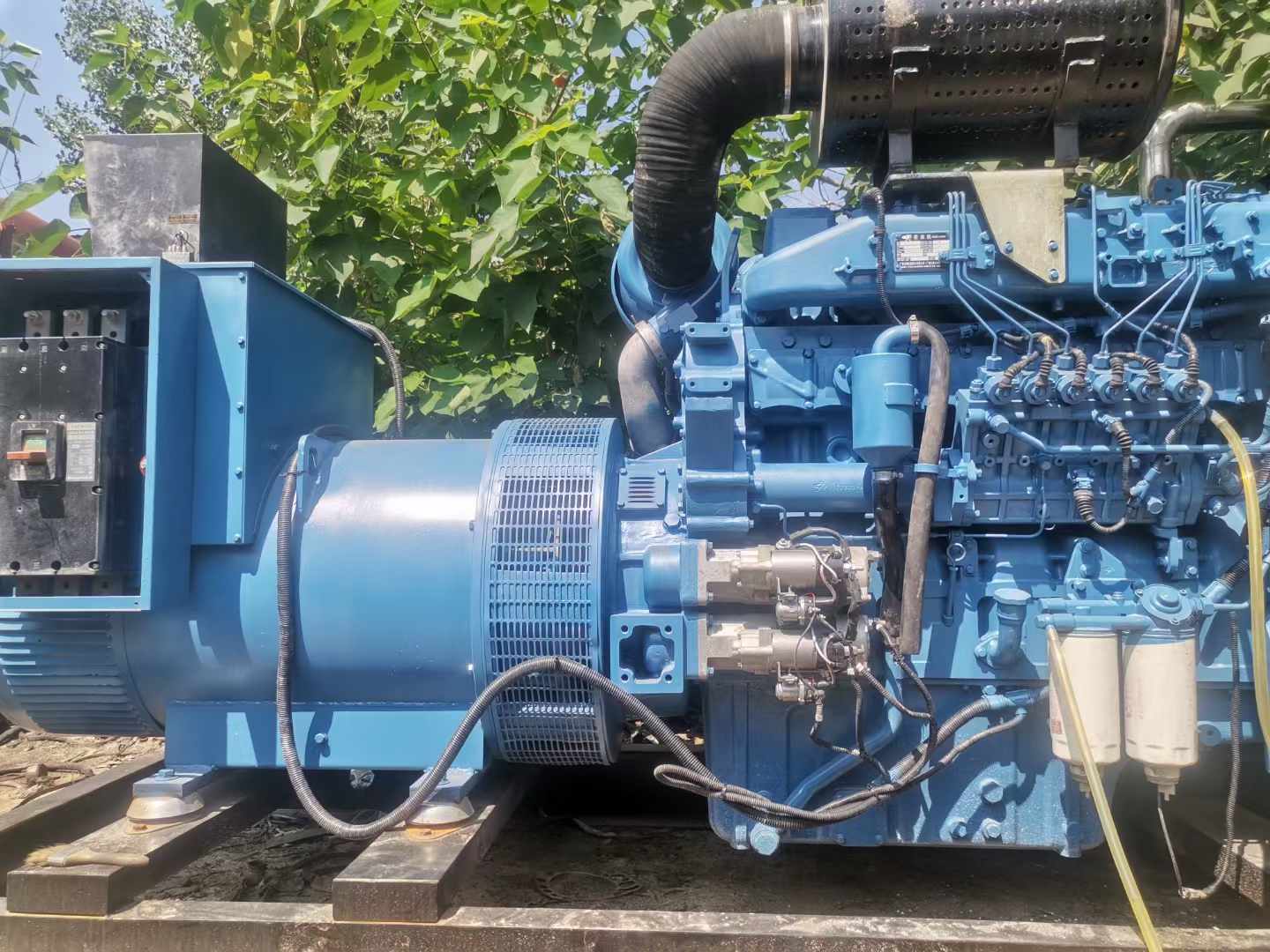 永兴详细说明降低 800kW 柴油发电机输出电流波动的方法